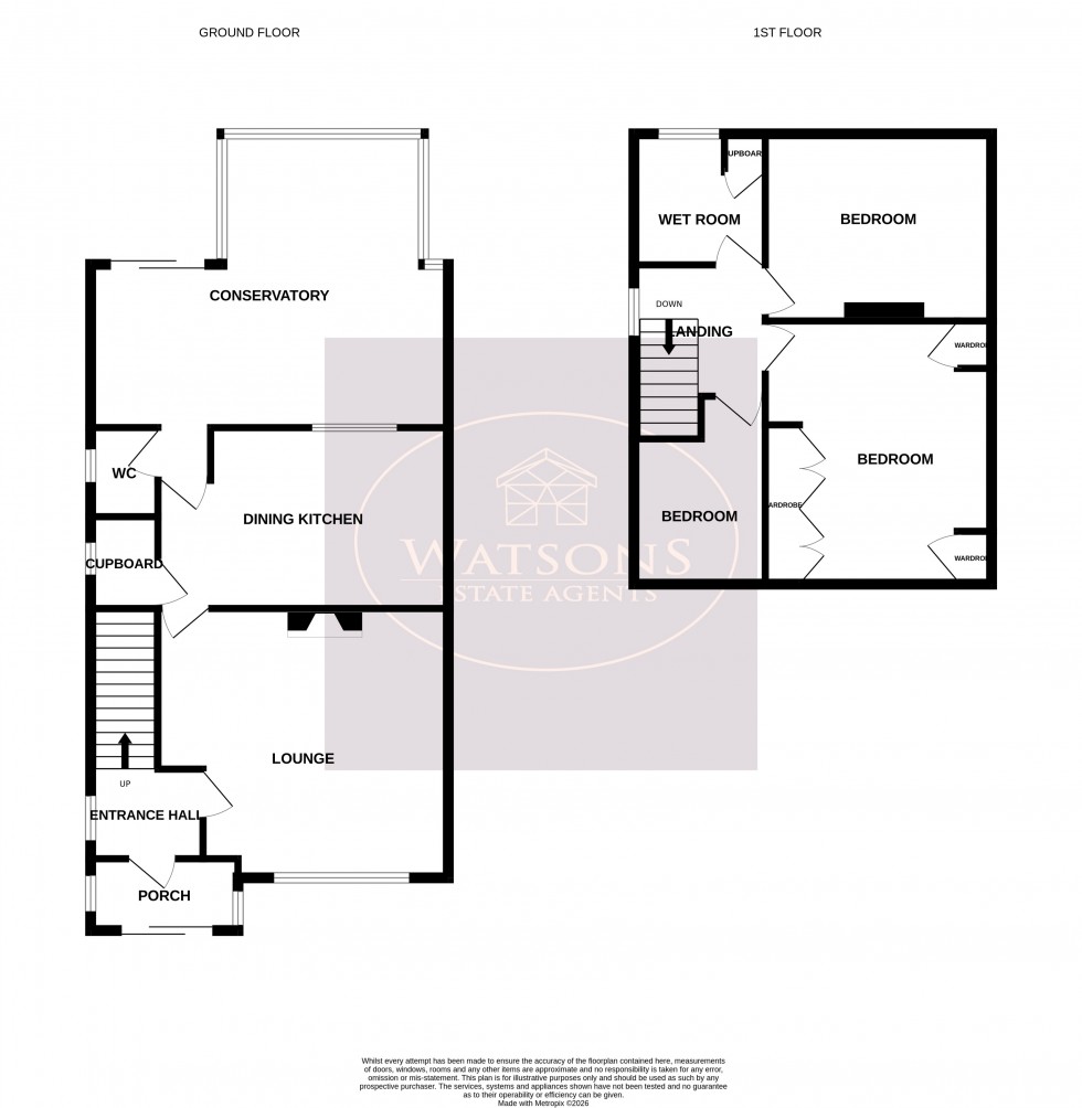 Floorplan for Nuthall, Nottingham
