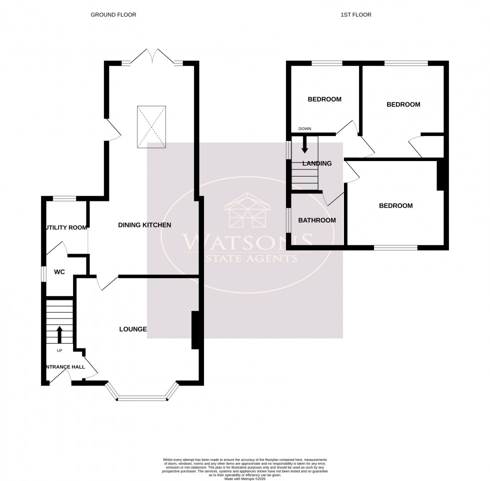 Floorplan for Westwood, Nottingham