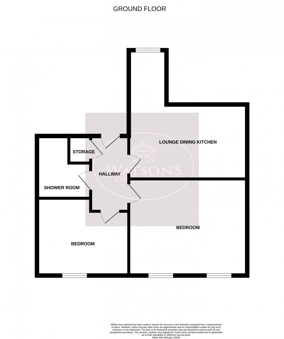 Floorplan for Heanor, Derbyshire