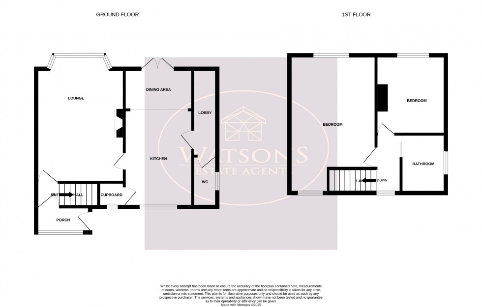 Floorplan for Nuthall, Nottingham