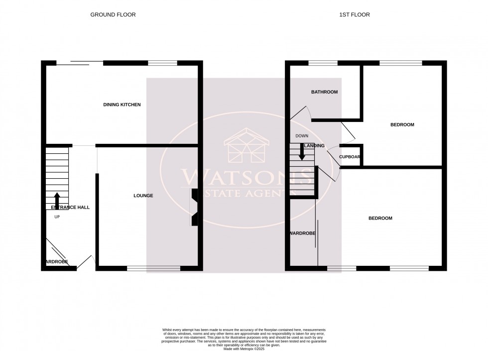 Floorplan for Huggett Gardens, Nottingham