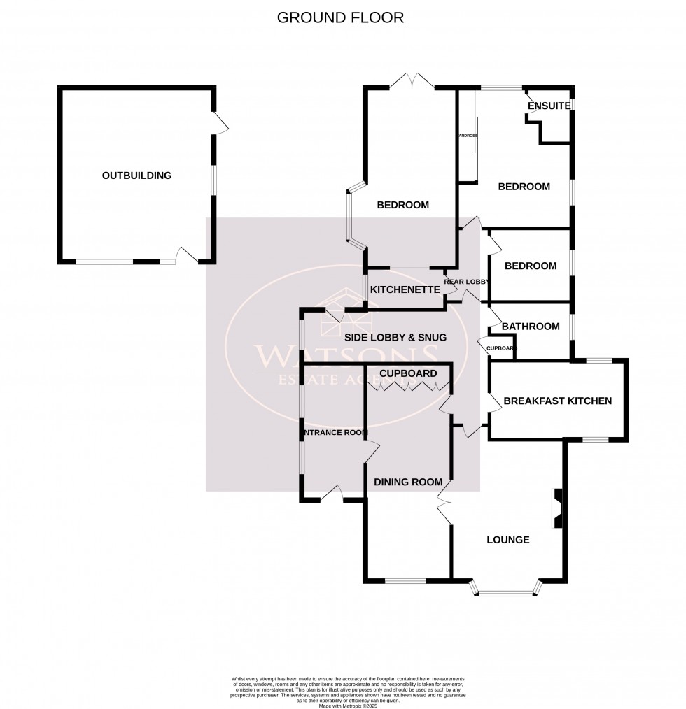 Floorplan for Plumtree, Nottingham