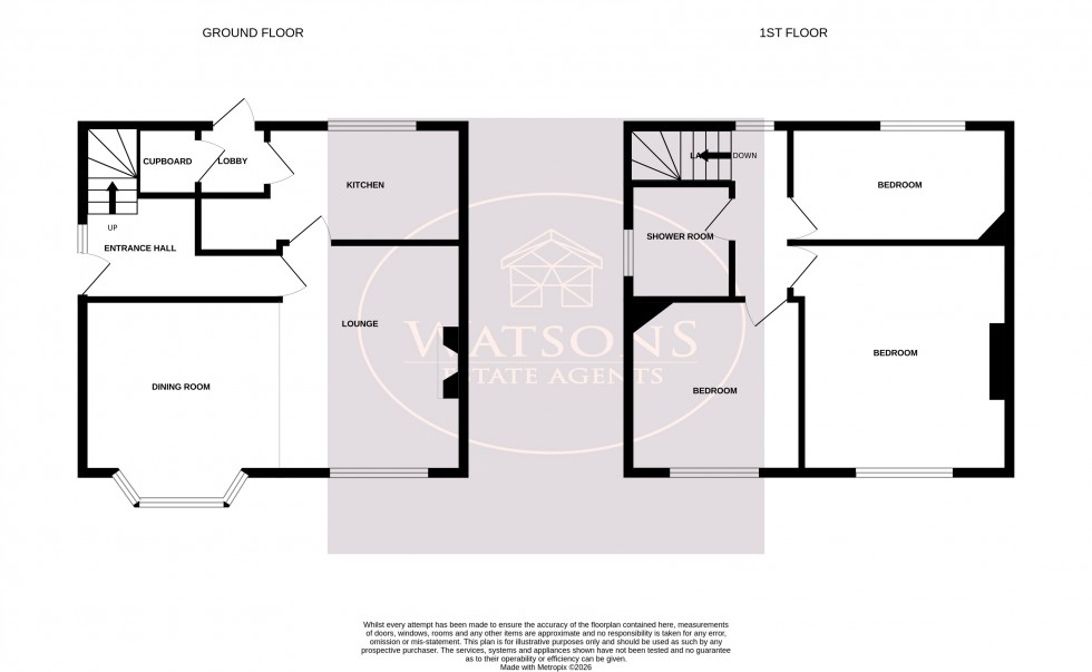 Floorplan for Aspley Lane, Nottingham
