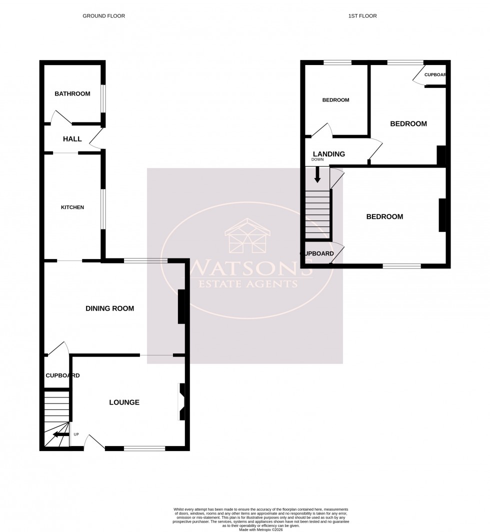Floorplan for Ironville, Nottingham, Derbyshire