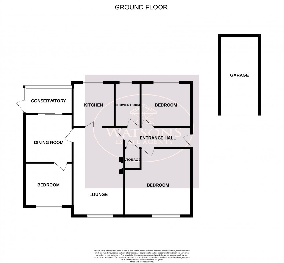 Floorplan for Westwood, Nottingham