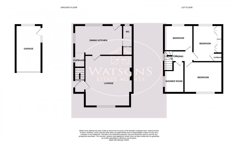 Floorplan for Harwill Crescent, Nottingham