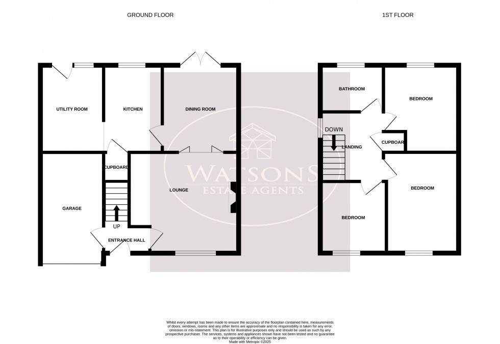 Floorplan for Newthorpe, Nottingham