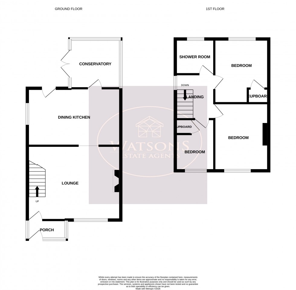 Floorplan for Irwin Drive, Nottingham
