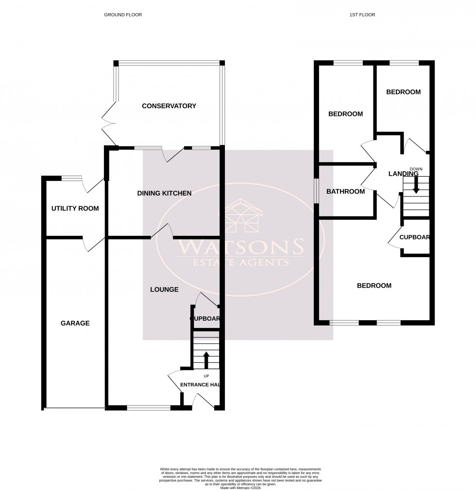 Floorplan for Giltbrook, Nottingham