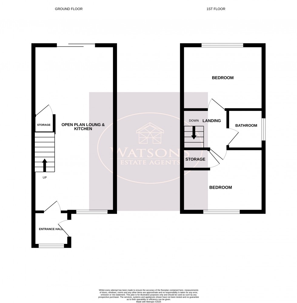 Floorplan for South Normanton, Alfreton, Derbyshire