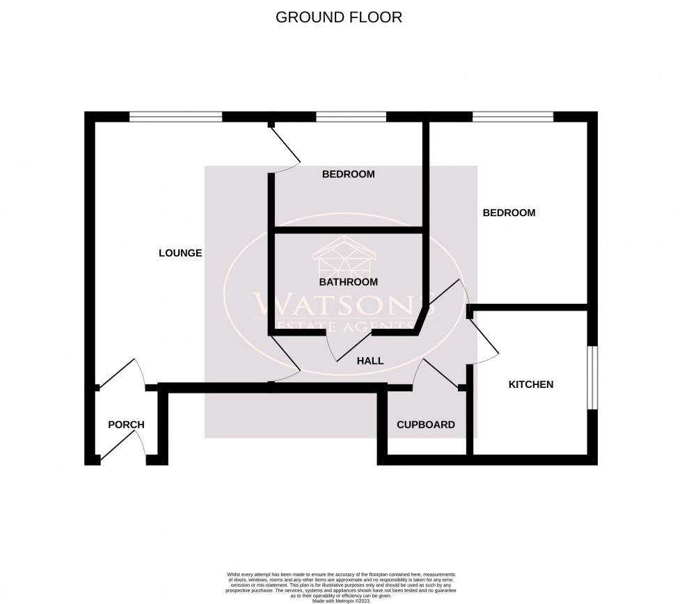 Floorplan for Watnall, Nottingham