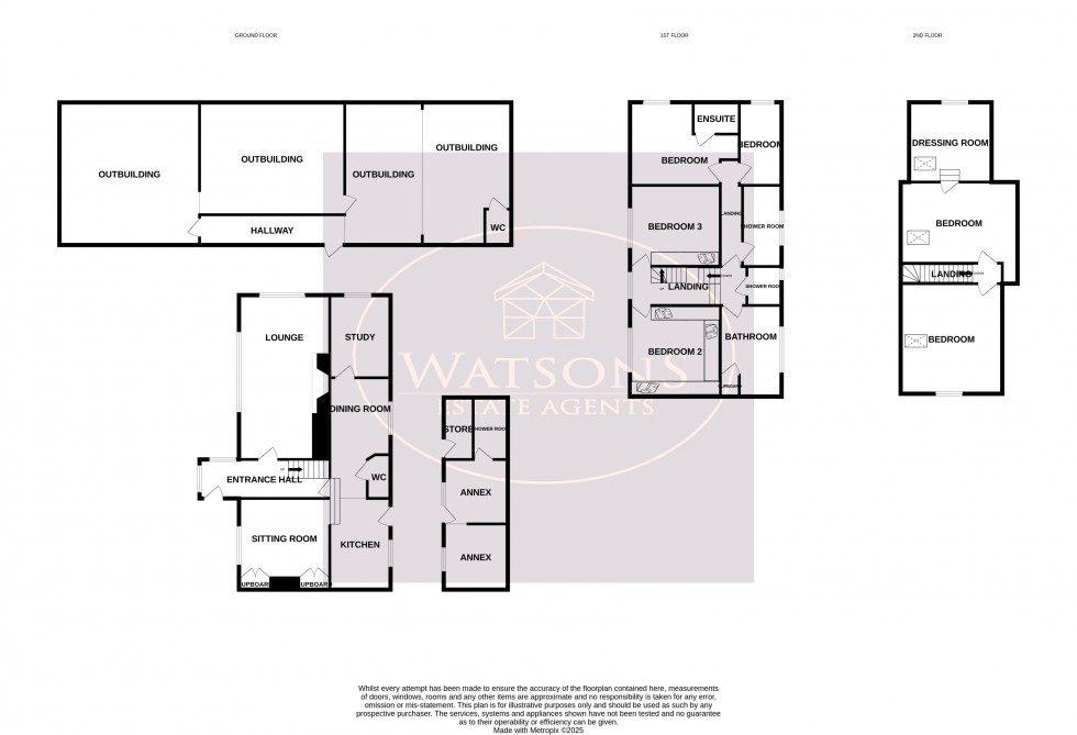 Floorplan for Eastwood, Nottingham