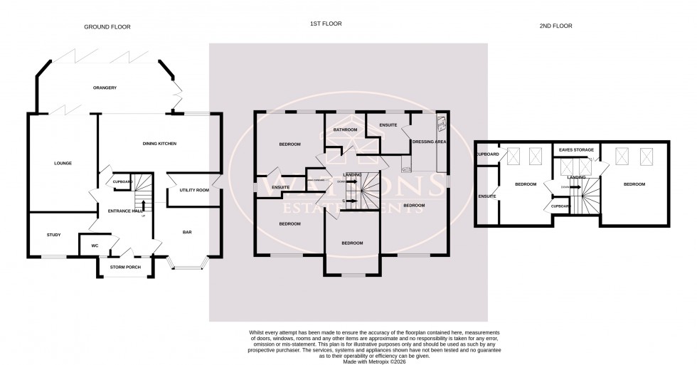 Floorplan for Princess Boulevard, Nottingham
