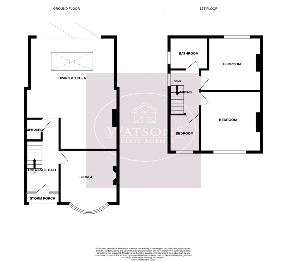 Floorplan for Newthorpe, Nottingham
