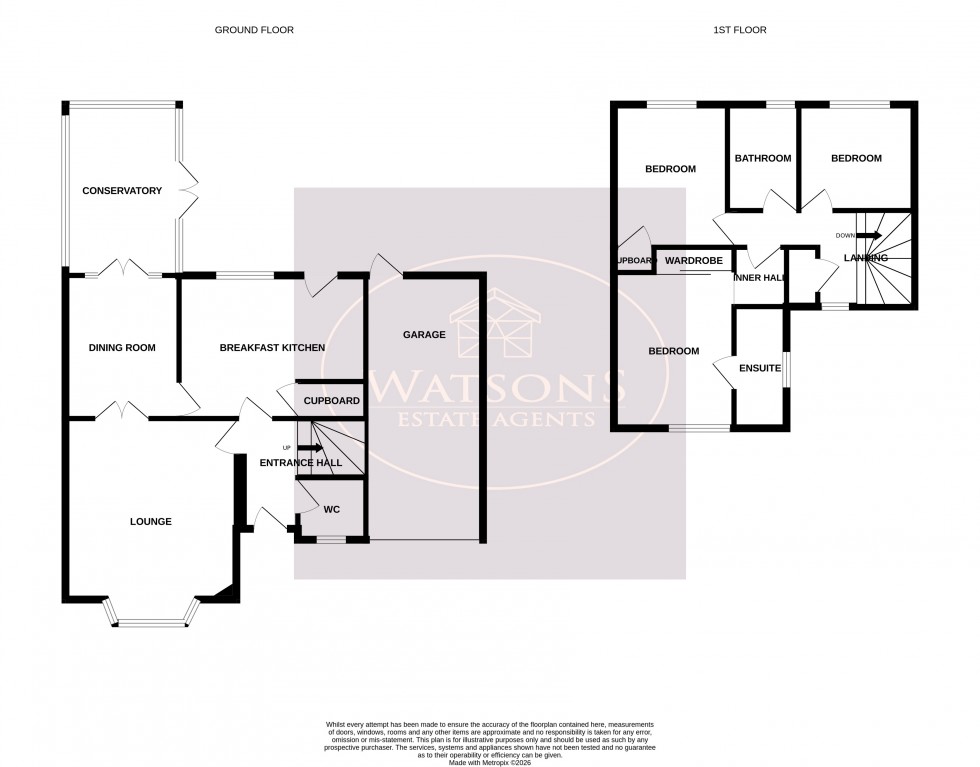 Floorplan for Bagnall Road, Nottingham