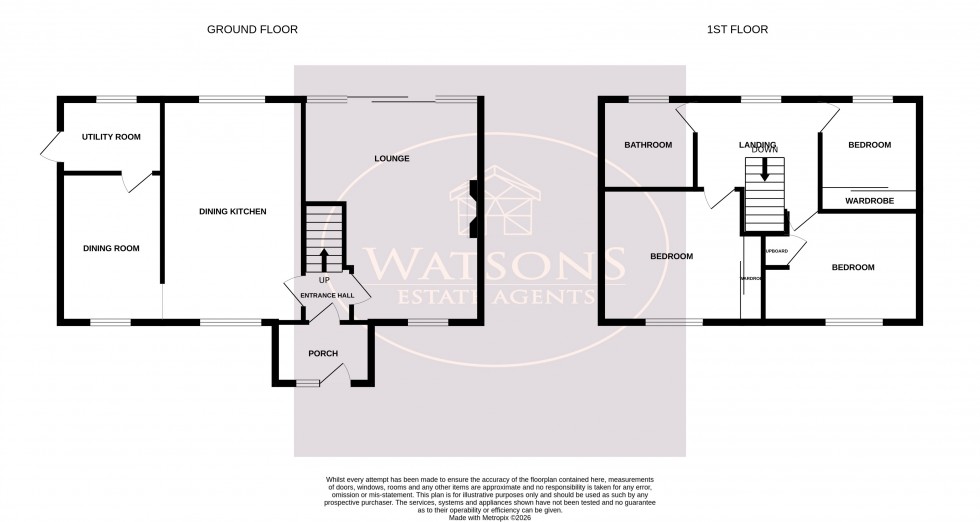 Floorplan for Nuthall, Nottingham