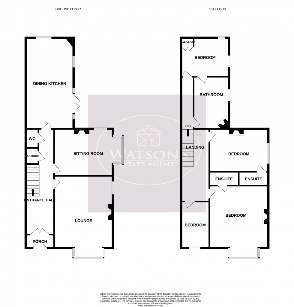 Floorplan for Hucknall, Nottingham