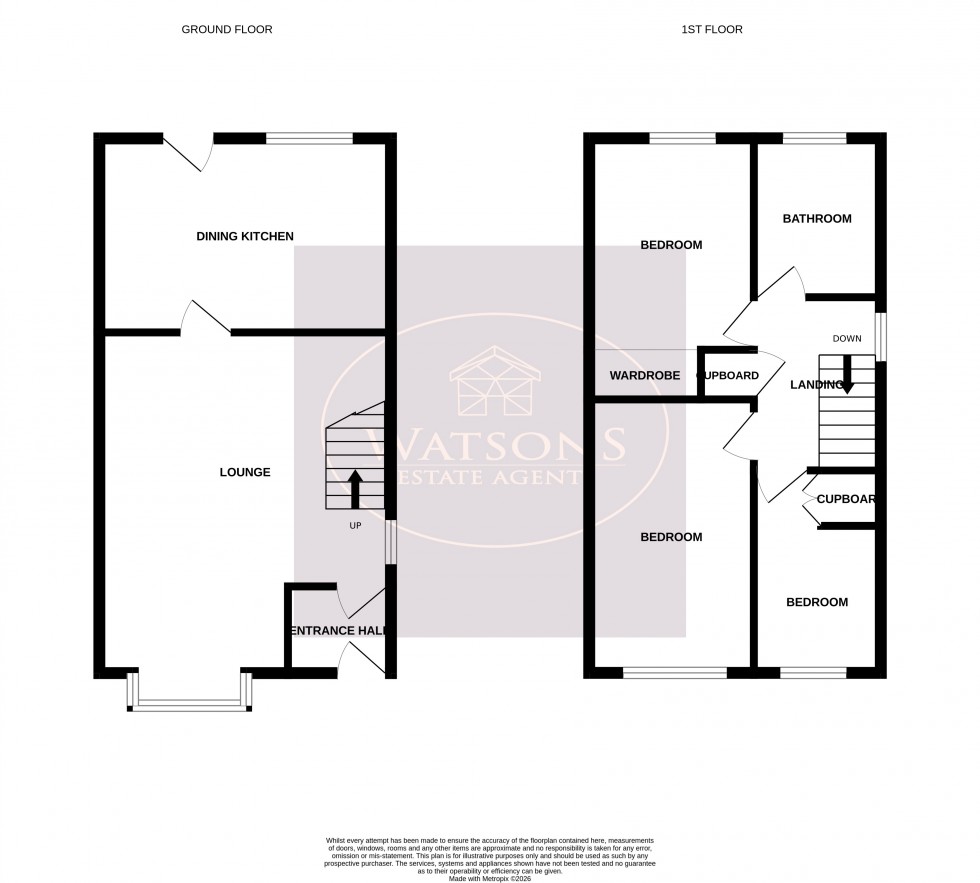 Floorplan for Giltbrook, Nottingham