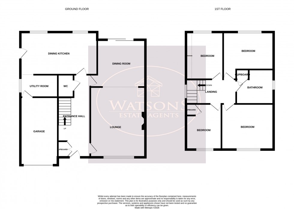 Floorplan for Giltbrook, Nottingham