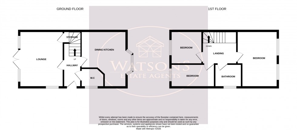 Floorplan for Kirkby-in-Ashfield, Nottingham
