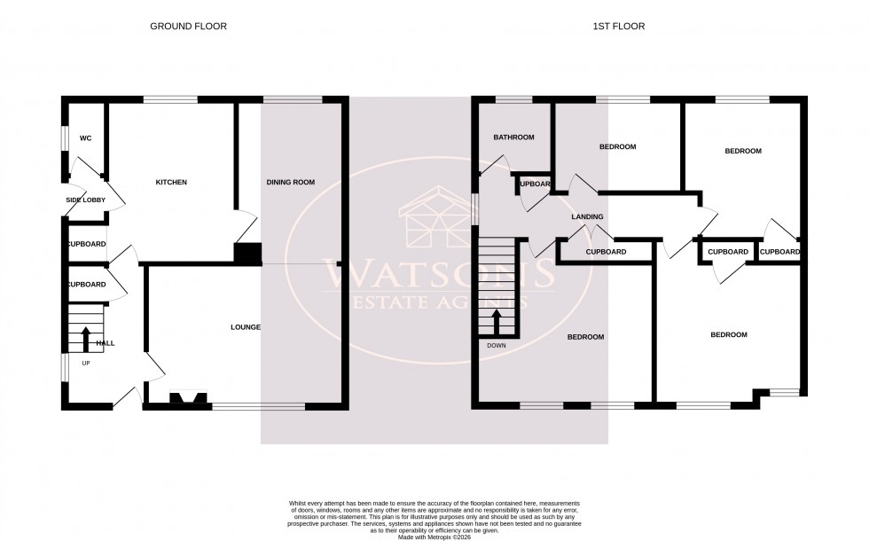 Floorplan for Colchester Road, Nottingham