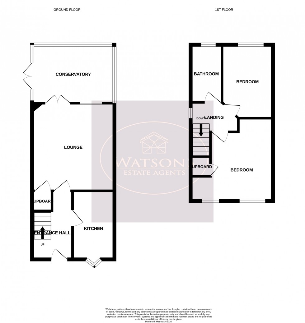 Floorplan for Sanders Close, Ilkeston, Derbyshire