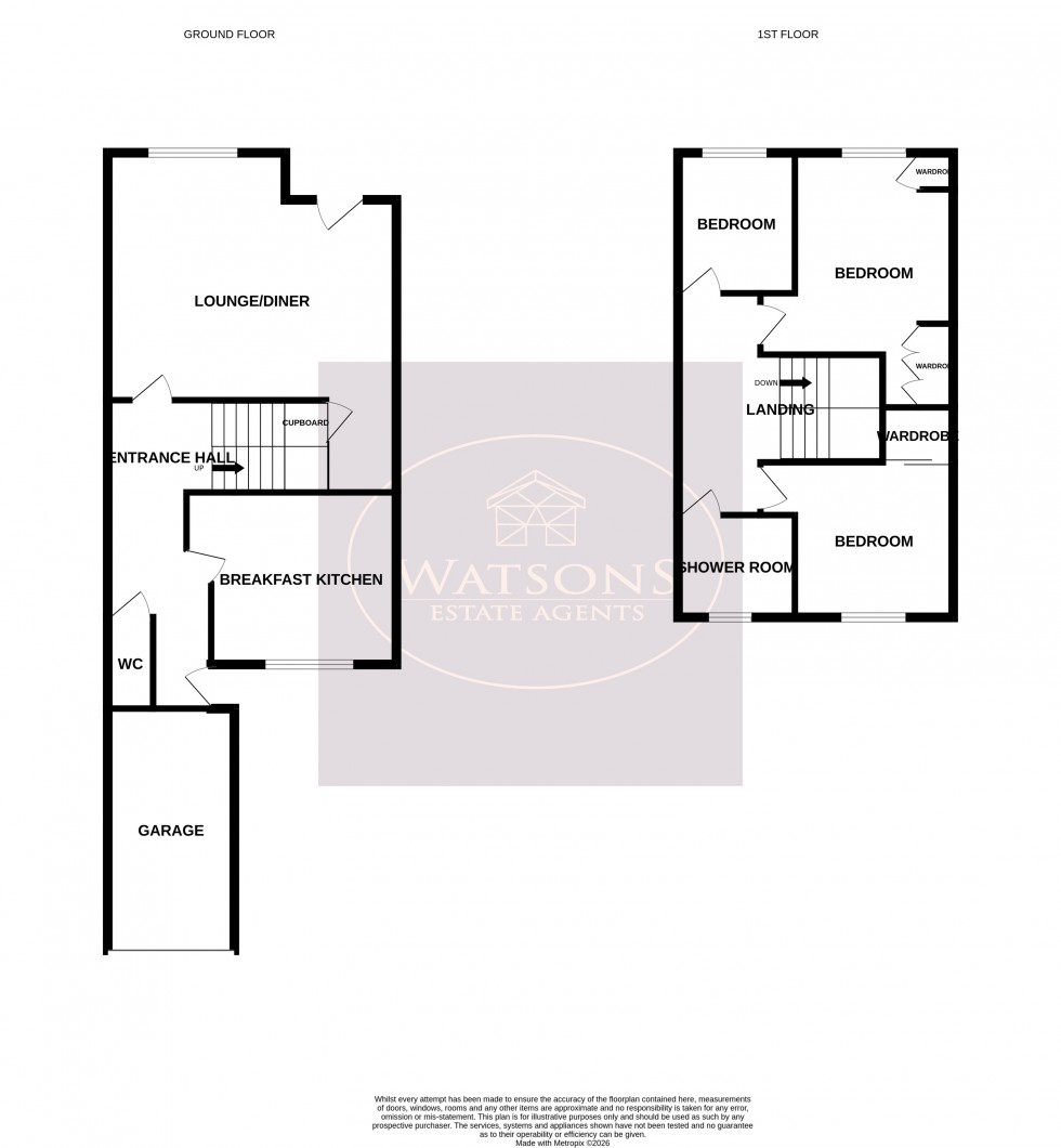 Floorplan for Papplewick, Nottingham
