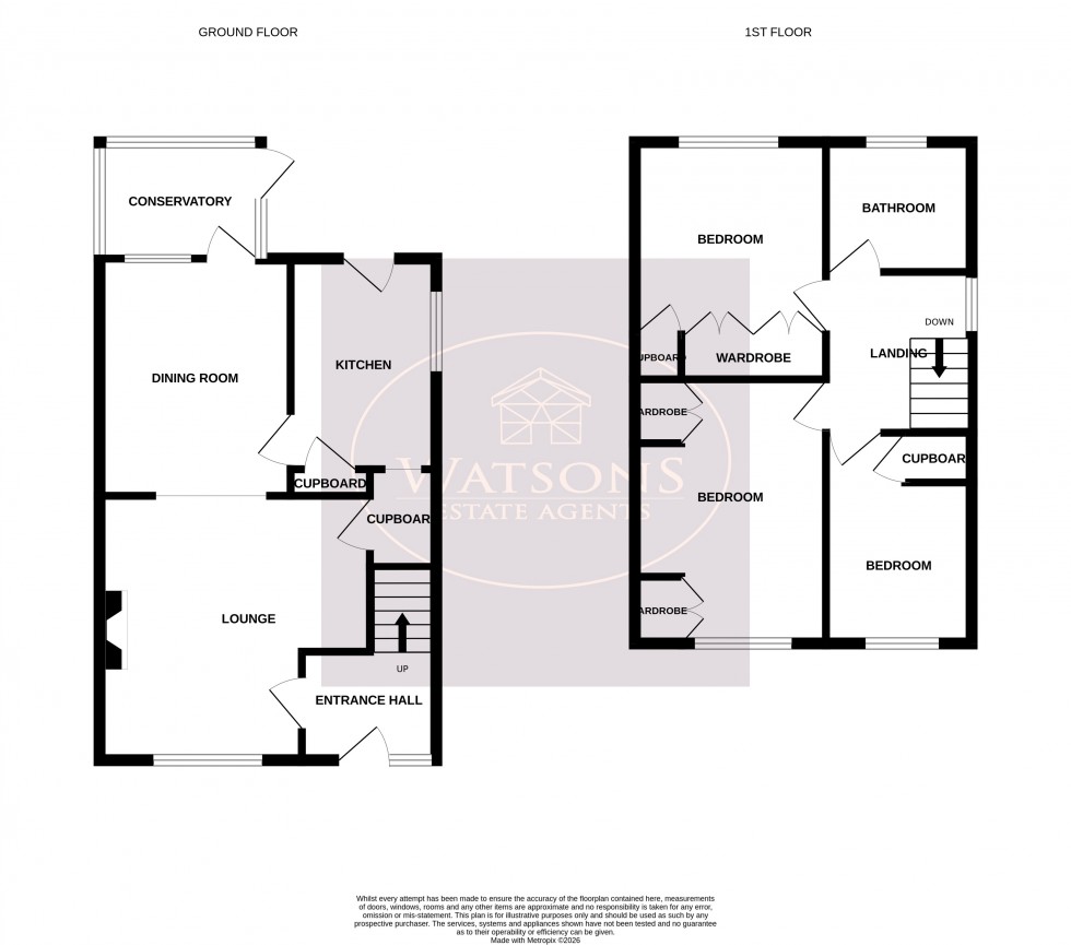 Floorplan for Irwin Drive, Nottingham