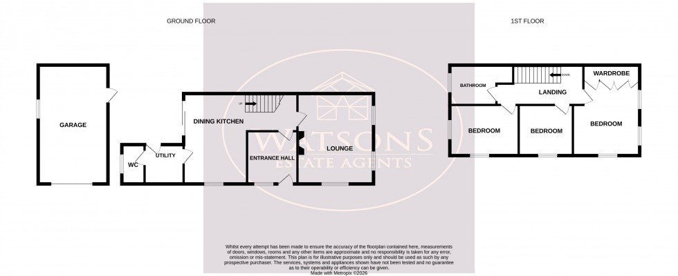 Floorplan for Eastwood, Nottingham
