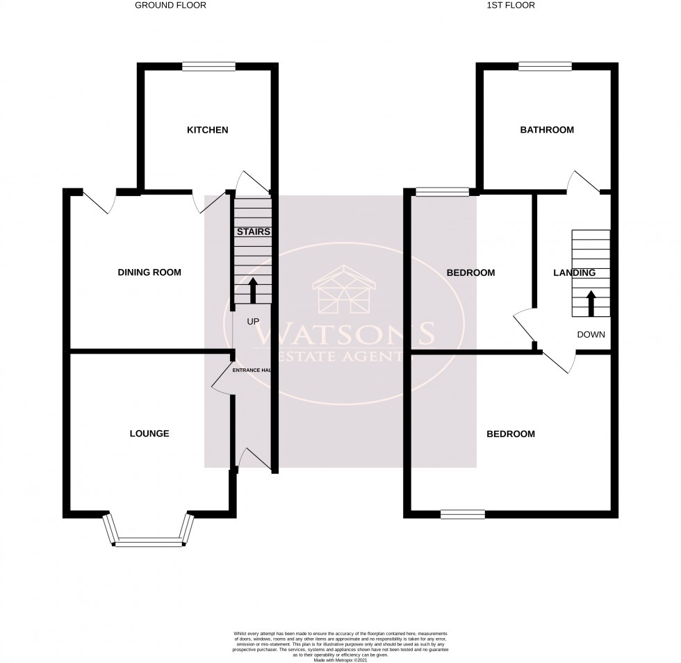 Floorplan for Kimberley, Nottingham