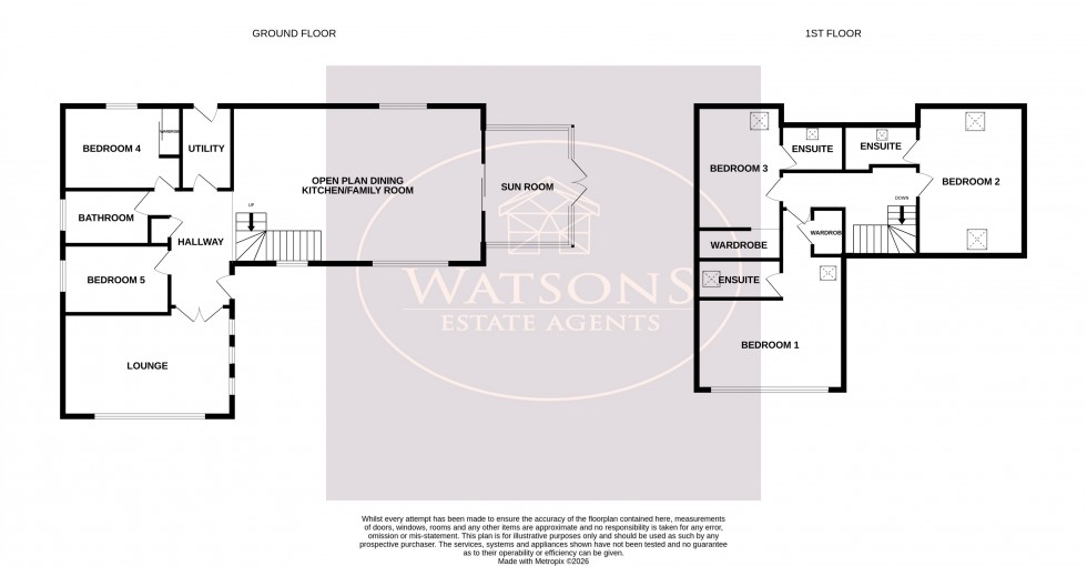 Floorplan for Underwood, Nottingham