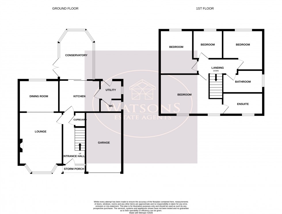 Floorplan for Underwood, Nottingham
