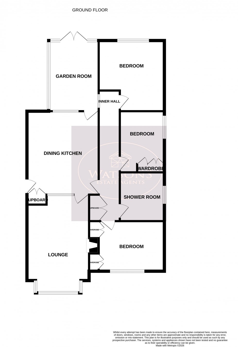 Floorplan for Eastwood, Nottingham