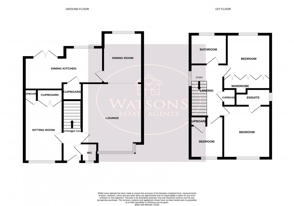 Floorplan for Giltbrook, Nottingham