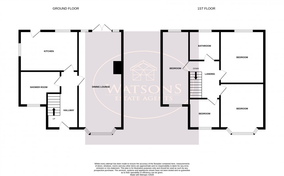 Floorplan for Eastwood, Nottingham