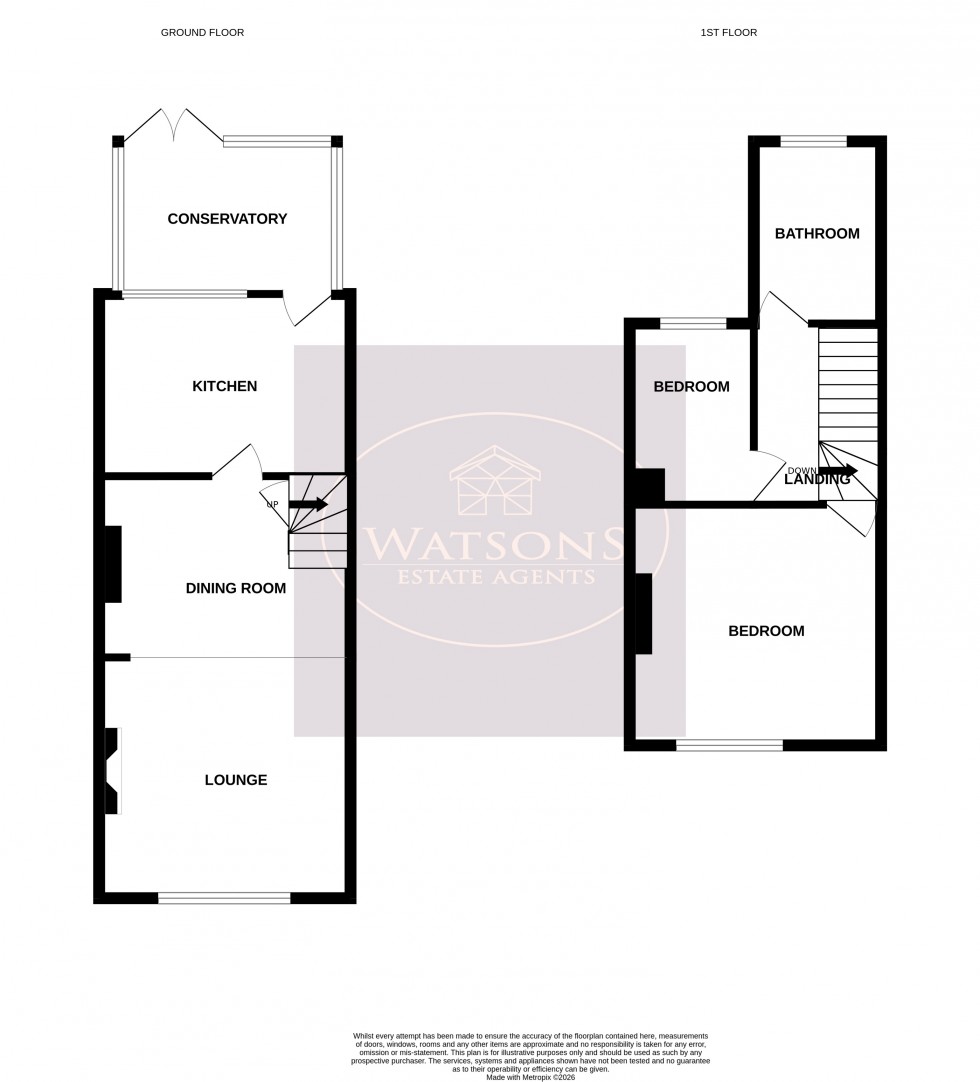 Floorplan for Newthorpe, Nottingham