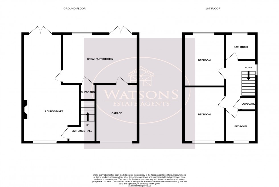 Floorplan for Giltbrook, Nottingham