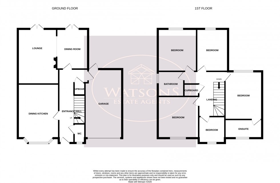 Floorplan for Watnall, Nottingham