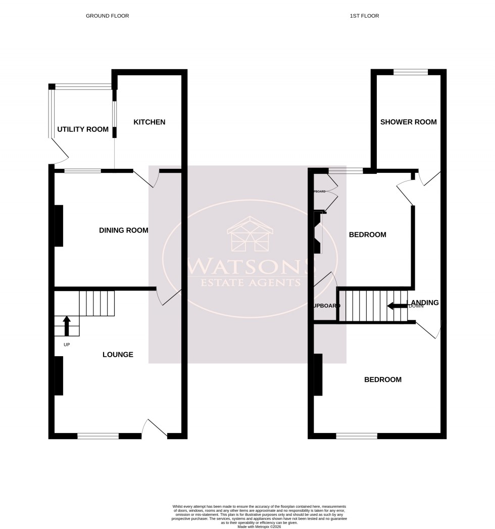 Floorplan for Kimberley, Nottingham
