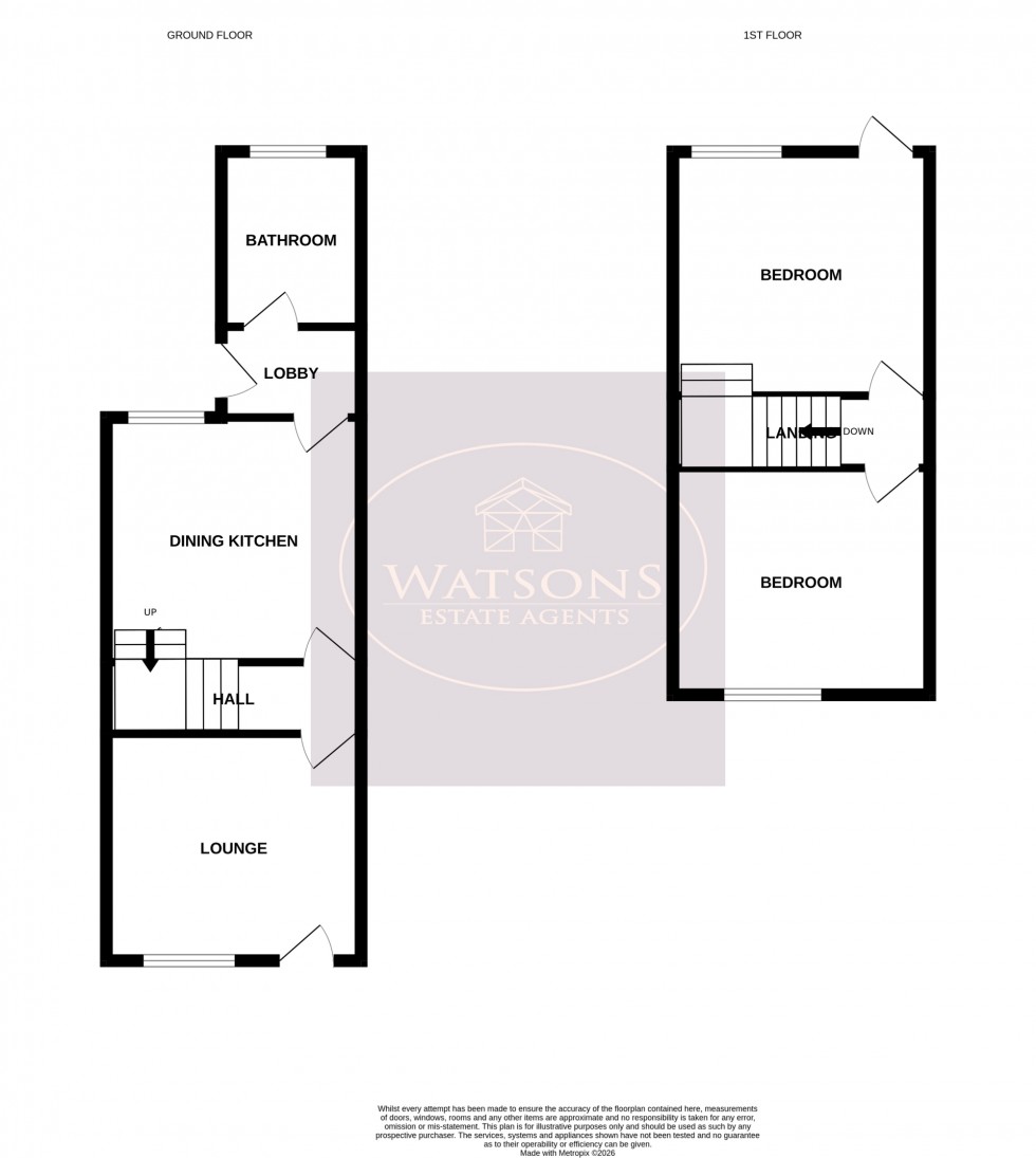 Floorplan for Awsworth, Nottingham