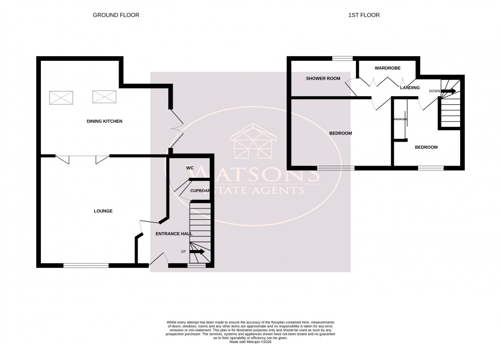 Floorplan for Awsworth, Nottingham