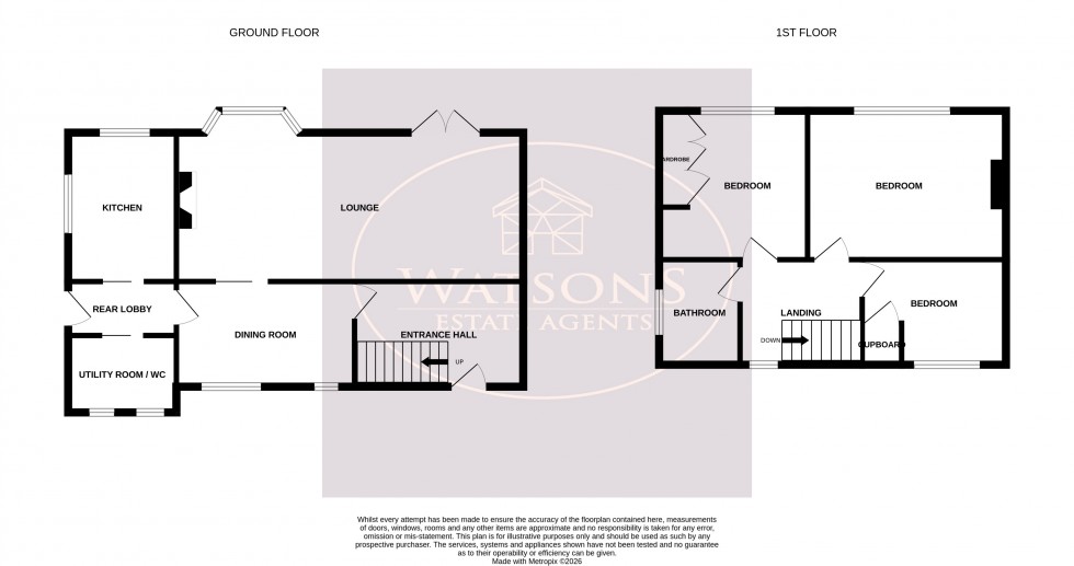 Floorplan for Nuthall, Nottingham