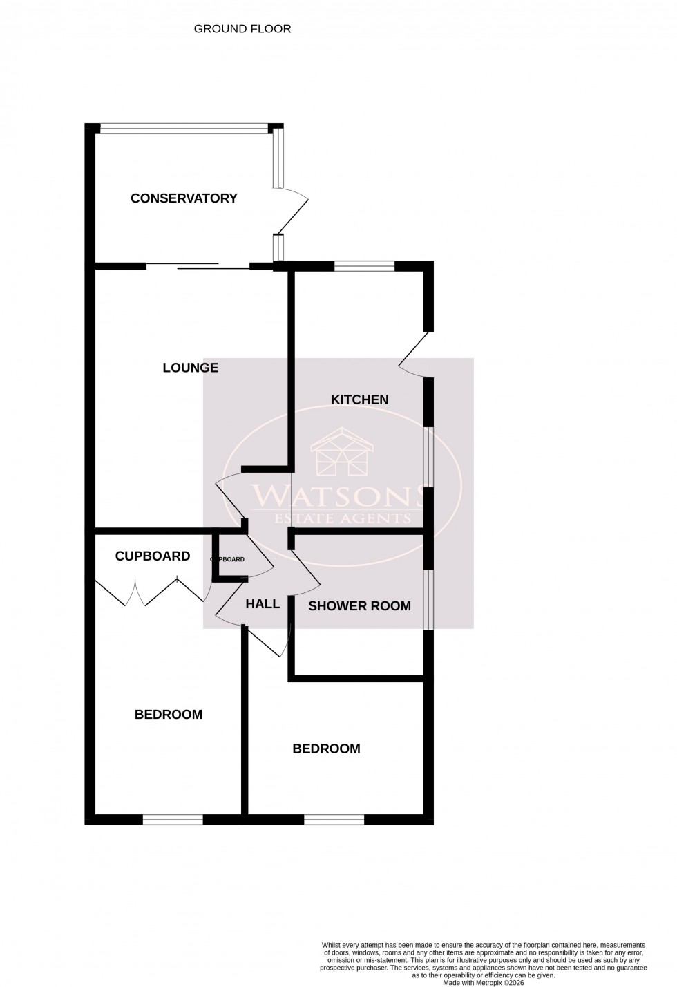 Floorplan for Newthorpe, Nottingham