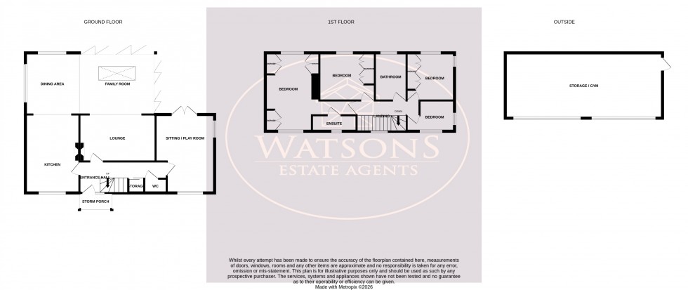 Floorplan for Cossall, Nottingham