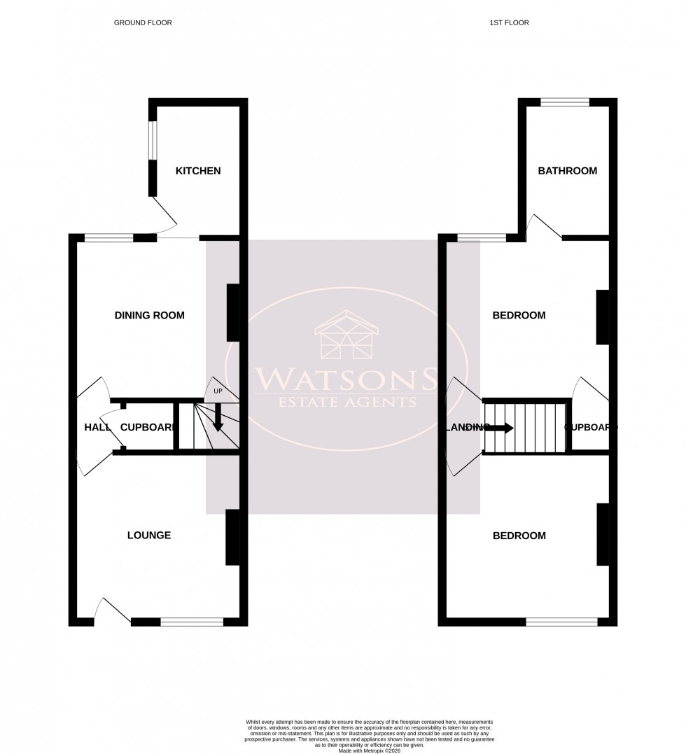 Floorplan for Wilmot Street, Ilkeston, Derbyshire