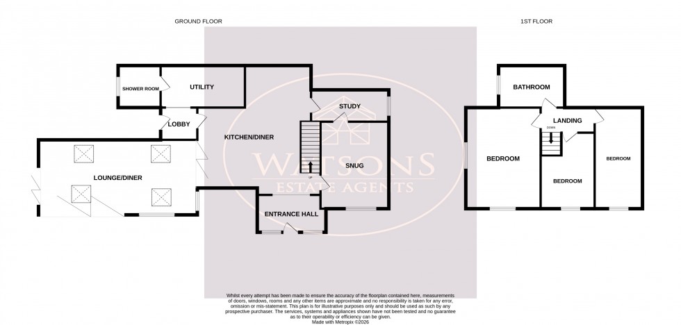 Floorplan for Selston, Nottingham