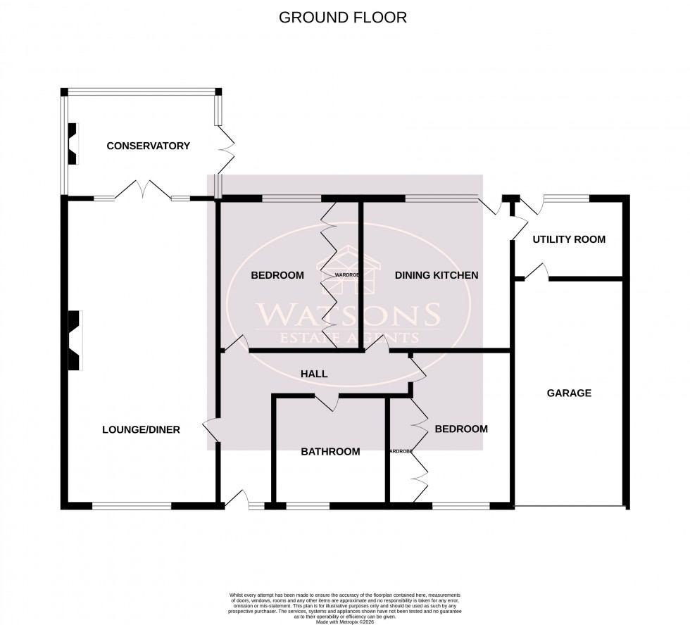 Floorplan for Codnor, Ripley, Derbyshire