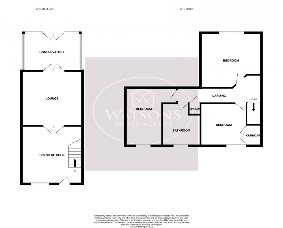 Floorplan for Nuthall, Nottingham