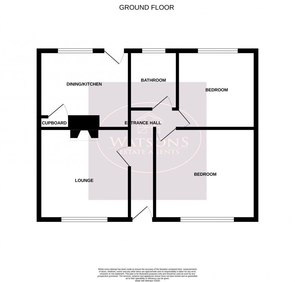 Floorplan for Watnall, Nottingham