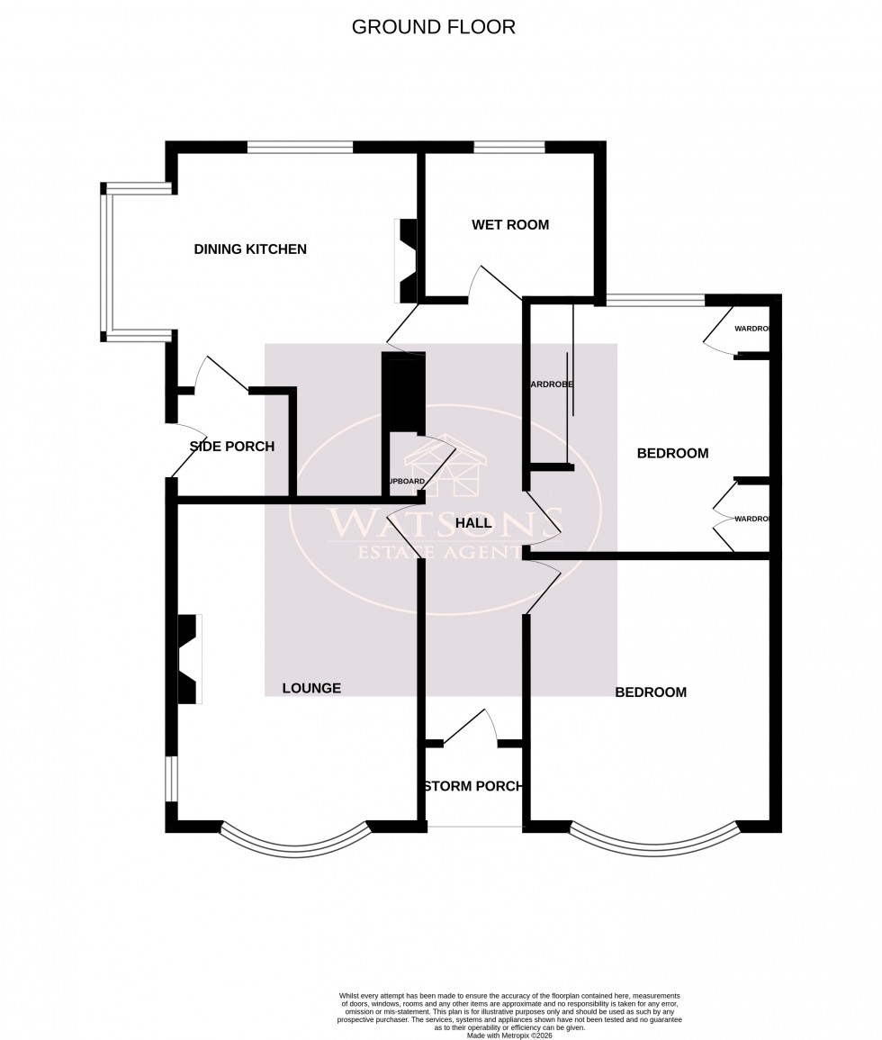 Floorplan for Broxtowe Lane, Nottingham